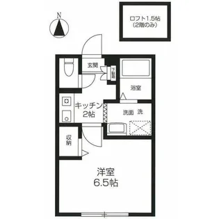 セジュールAN【2階】の間取り