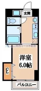CITY SPIRE布施【2階】の間取り