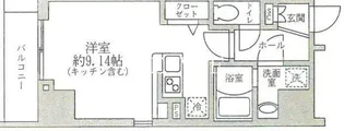 プライムコート蔵前【7階】の間取り