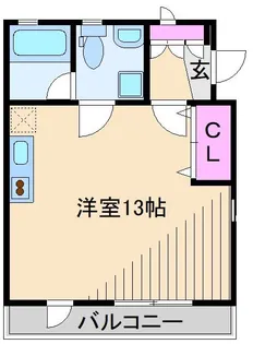 ベイヒルズ新横濱【2階】の間取り