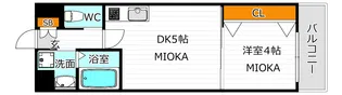 ES ABIKO【2階】の間取り