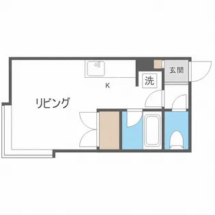 プランドールハイム【3階】の間取り