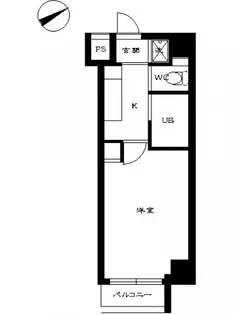 スカイコート早稲田壱番館【11階】の間取り