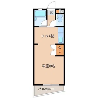 リバーレーン【2階】の間取り