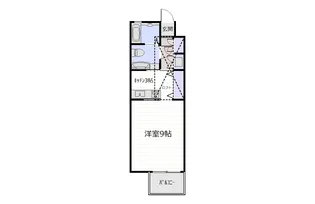 パークサイド並榎【2階】の間取り