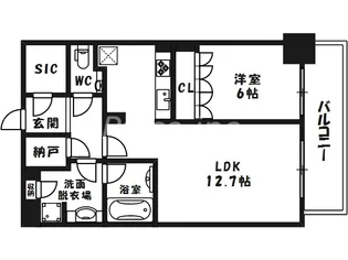 ザセントラルマークタワー【26階】の間取り