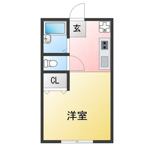 金子マンション【1階】の間取り