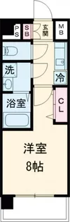 エステムコート東京八王子【9階】の間取り