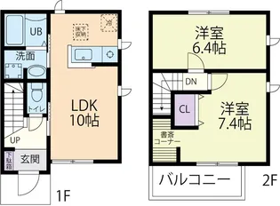 ブリーズ セゾン Bの間取り
