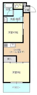 BAUHAUS Ekikita No.31【3階】の間取り