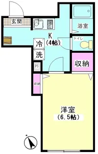 ライトハウス【2階】の間取り