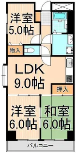 JTA綾瀬【5階】の間取り
