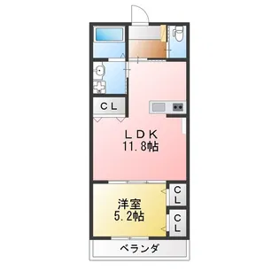 TMNーA【3階】の間取り