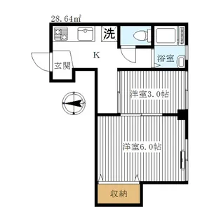 須藤ビル【4階】の間取り