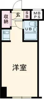ハローレジデンス西葛西【1階】の間取り