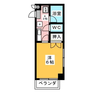 フレンズシティ堀田【3階】の間取り