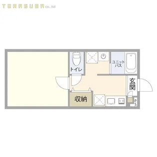 サンパステル壱番館【1階】の間取り