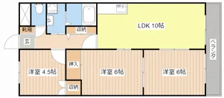 Apiant’華【2階】の間取り