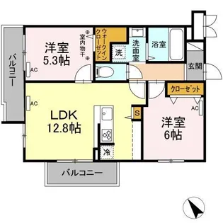 T&R Apartment【2階】の間取り
