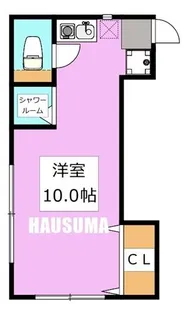 東京都文京区千駄木5【アパート】の間取り