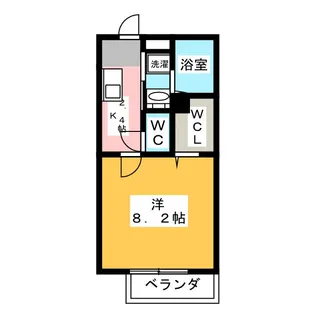 サンガーデン神領【1階】の間取り