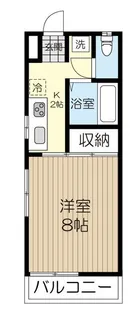 アンジェラ【2階】の間取り