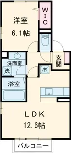 プレミアム参番館【2階】の間取り