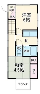 神奈川県横須賀市米が浜通2【一戸建】の間取り