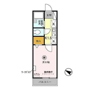 埼玉県さいたま市南区大字太田窪【アパート】の間取り