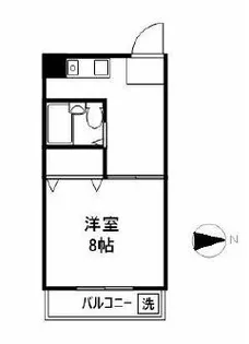 アーバンライフ中野【1階】の間取り