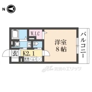 ル・ベリエ【3階】の間取り