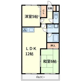 チェリーコート【3階】の間取り