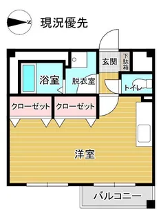 DiaMOOR旅篭町【4階】の間取り