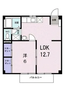 エクセレント142【1階】の間取り