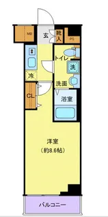 神奈川県川崎市多摩区中野島5【マンション】の間取り