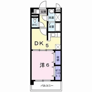 アニバーサリー【3階】の間取り