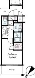 大阪府大阪市都島区網島町【マンション】の間取り