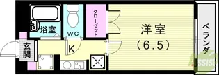 1Kの間取り画像