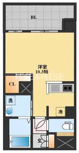 フロンティアききつII【2階】の間取り