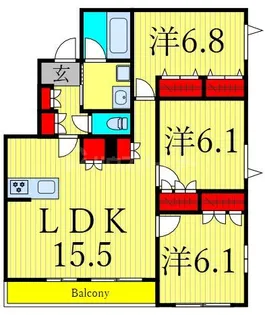 MGrise【3階】の間取り