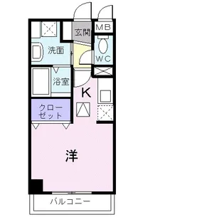 静岡県浜松市中央区佐藤2【マンション】の間取り