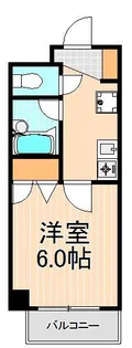 カーサ松原【2階】の間取り