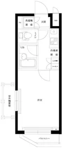 ルーブル大崎参番館【3階】の間取り