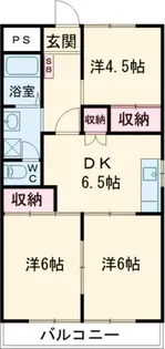 大嶋レジデンス【2階】の間取り