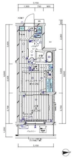 メインステージ大森【3階】の間取り