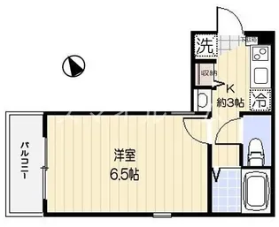 東京都大田区仲池上2【アパート】の間取り