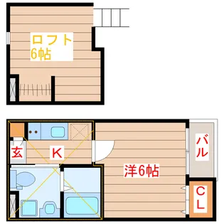 AHIMSA【2階】の間取り
