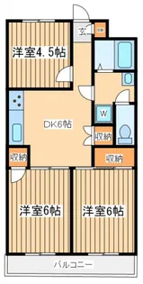 東京都昭島市松原町5【マンション】の間取り