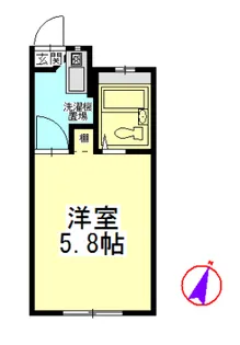 Socie池尻大橋【1階】の間取り