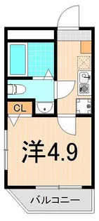 MELDIA北綾瀬II【2階】の間取り